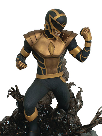 Power Rangers Gallery Death Ranger Deluxe Figure Diorama Gallery Image 2