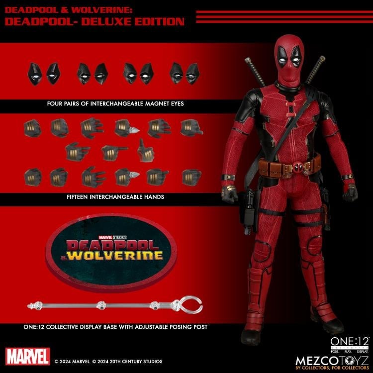Deadpool & Wolverine One:12 Collective Deadpool (Deluxe Edition) Gallery Image 11