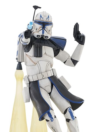 Star Wars: The Clone Wars Gallery Captain Rex Figure Diorama Gallery Image 2
