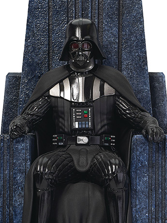 Star Wars: Obi-Wan Kenobi Premier Collection Darth Vader on Throne 1/7 Scale Limited Edition Statue Gallery Image 2