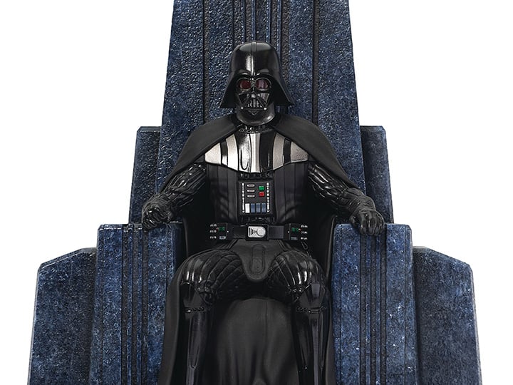 Star Wars: Obi-Wan Kenobi Premier Collection Darth Vader on Throne 1/7 Scale Limited Edition Statue Gallery Image 1