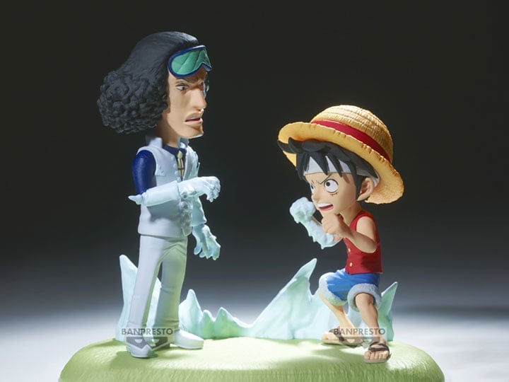 One Piece World Collectable Figure Log Stories Monkey D. Luffy vs. Kuzan Gallery Image 1