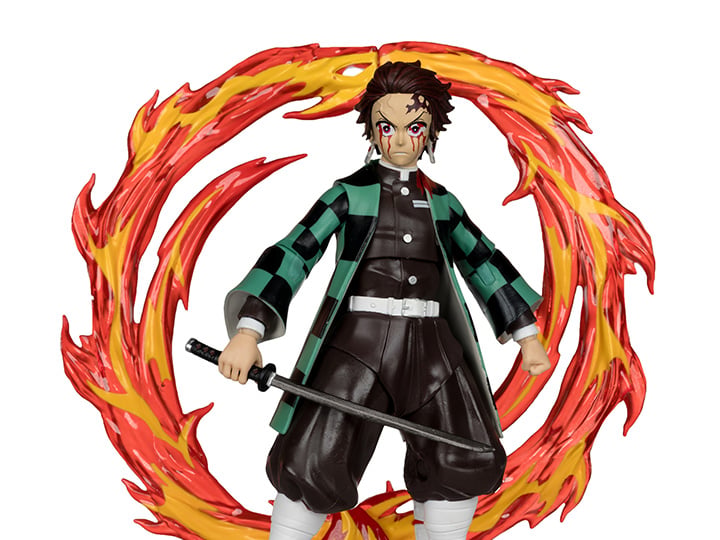 Demon Slayer: Kimetsu no Yaiba Tanjiro Kamado (Daki Battle) 7" Action Figure Gallery Image 1