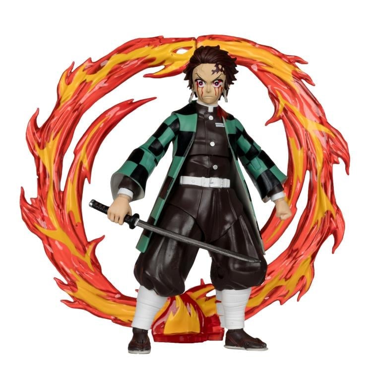 Demon Slayer: Kimetsu no Yaiba Tanjiro Kamado (Daki Battle) 7" Action Figure Gallery Image 3