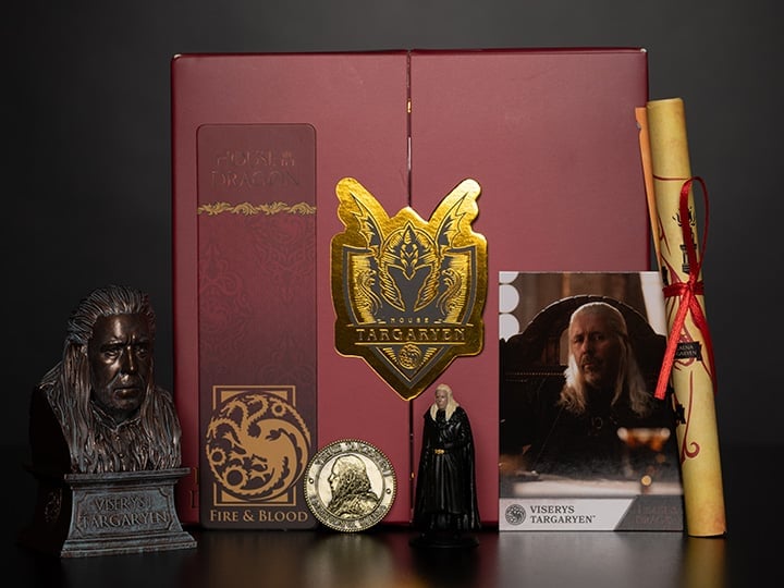 House of the Dragon Viserys Targaryen Collector Box Gallery Image 1