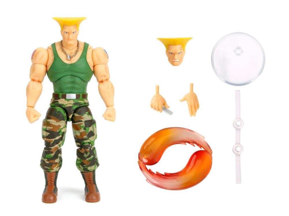 Ultra Street Fighter II: The Final Challengers Guile 1/12 Scale Action Figure Gallery Image 8