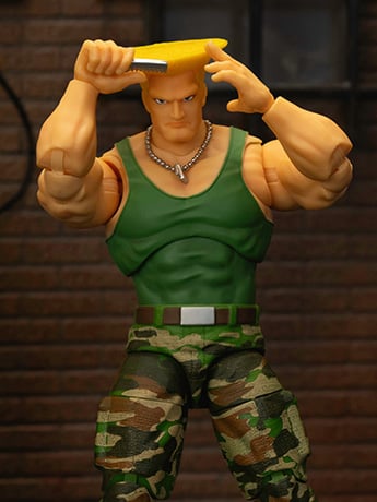 Image of Ultra Street Fighter II: The Final Challengers Guile 1/12 Scale Action Figure