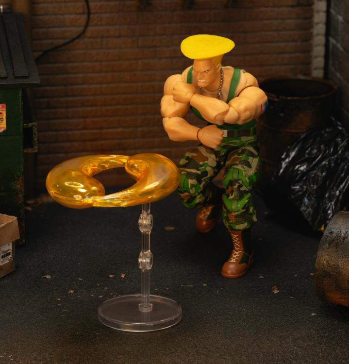 Ultra Street Fighter II: The Final Challengers Guile 1/12 Scale Action Figure Gallery Image 6