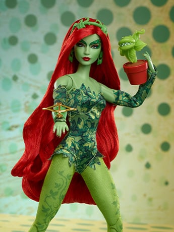 DC Batman 85th Anniversary Barbie Signature Poison Ivy Doll DC Batman 85th Anniversary Barbie Signature Poison Ivy Doll