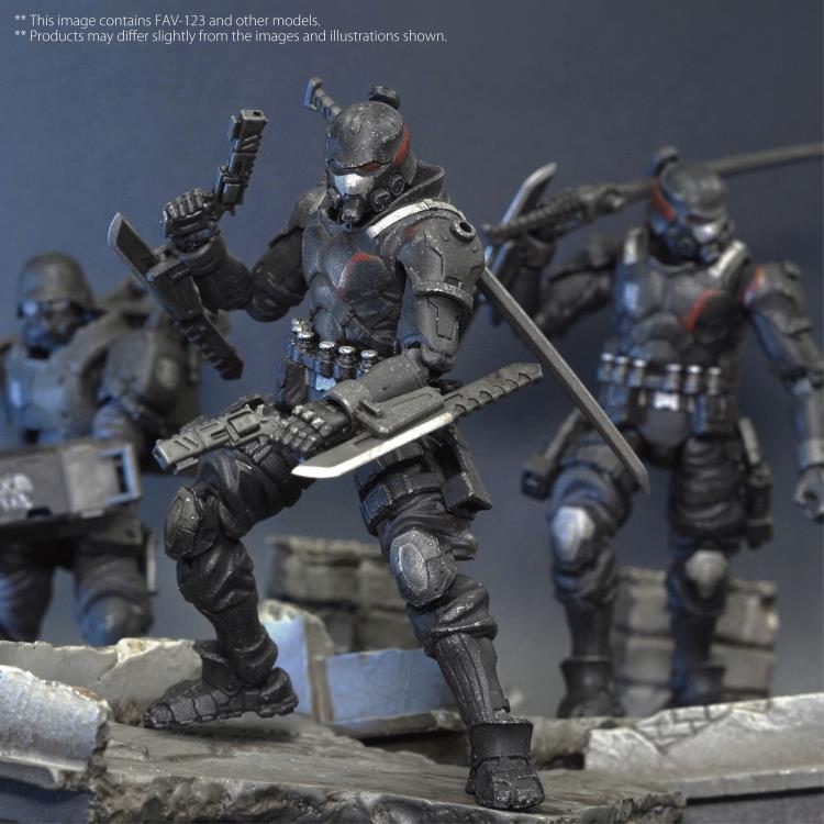 Acid Rain FAV-A123 Haboku Action Figure Gallery Image 5