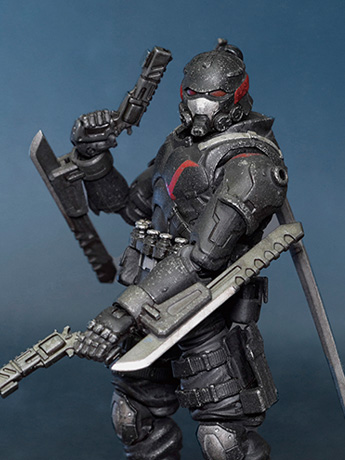 Acid Rain FAV-A123 Haboku Action Figure Gallery Image 2