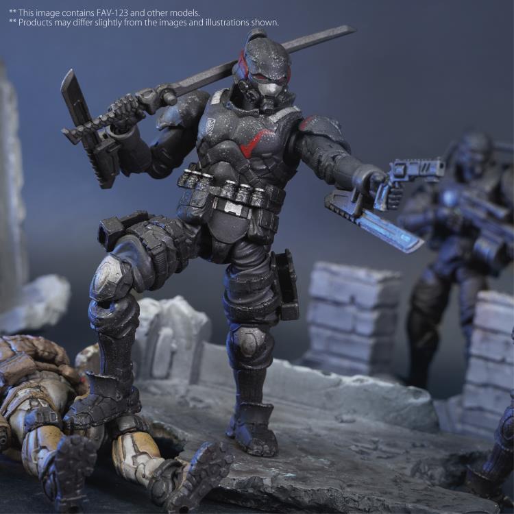 Acid Rain FAV-A123 Haboku Action Figure Gallery Image 7