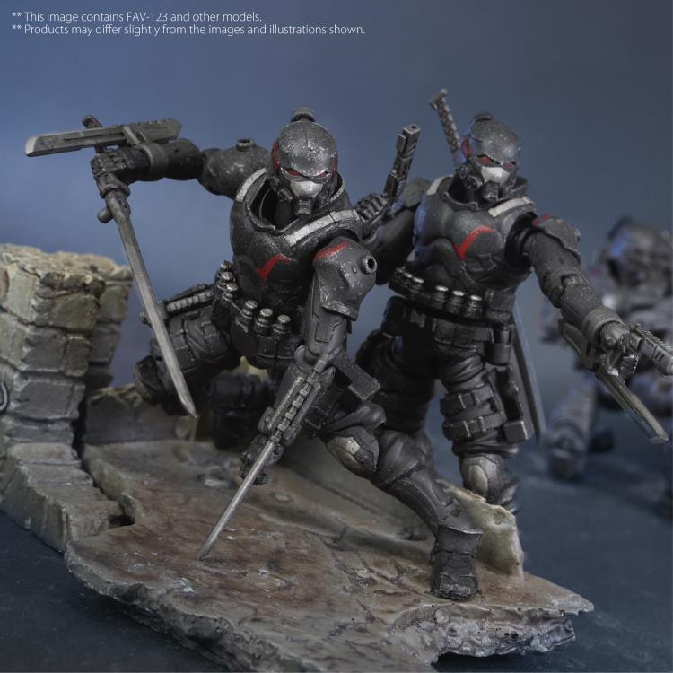 Acid Rain FAV-A123 Haboku Action Figure Gallery Image 6