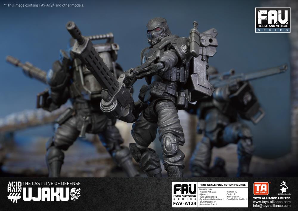 Acid Rain FAV-A124 Ujaku Action Figure Gallery Image 12