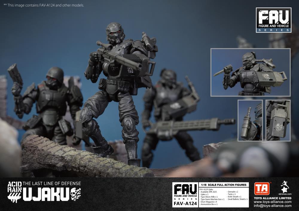 Acid Rain FAV-A124 Ujaku Action Figure Gallery Image 11