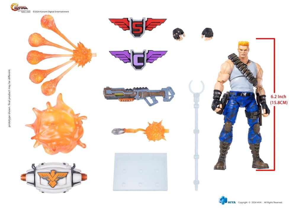 Contra: Operation Galuga Bill Rizer 1/12 Scale PX Previews Exclusive Action Figure Gallery Image 12