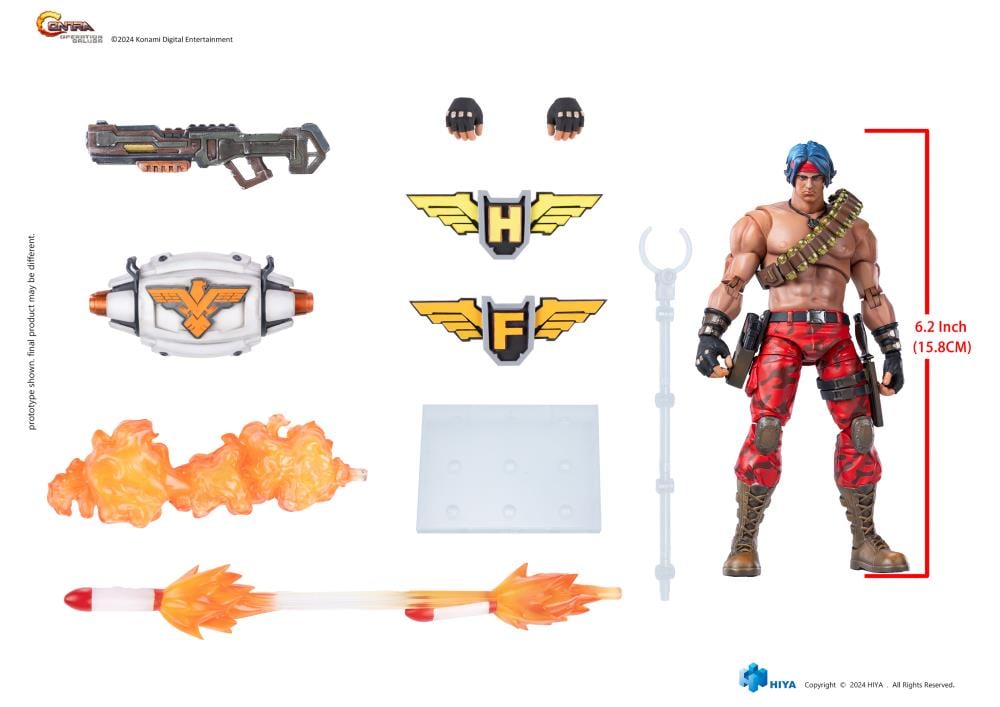 Contra: Operation Galuga Lance Bean 1/12 Scale PX Previews Exclusive Action Figure Gallery Image 12