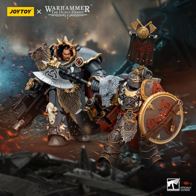 Warhammer: The Horus Heresy Space Wolves Hvarl Red-Blade 1/18