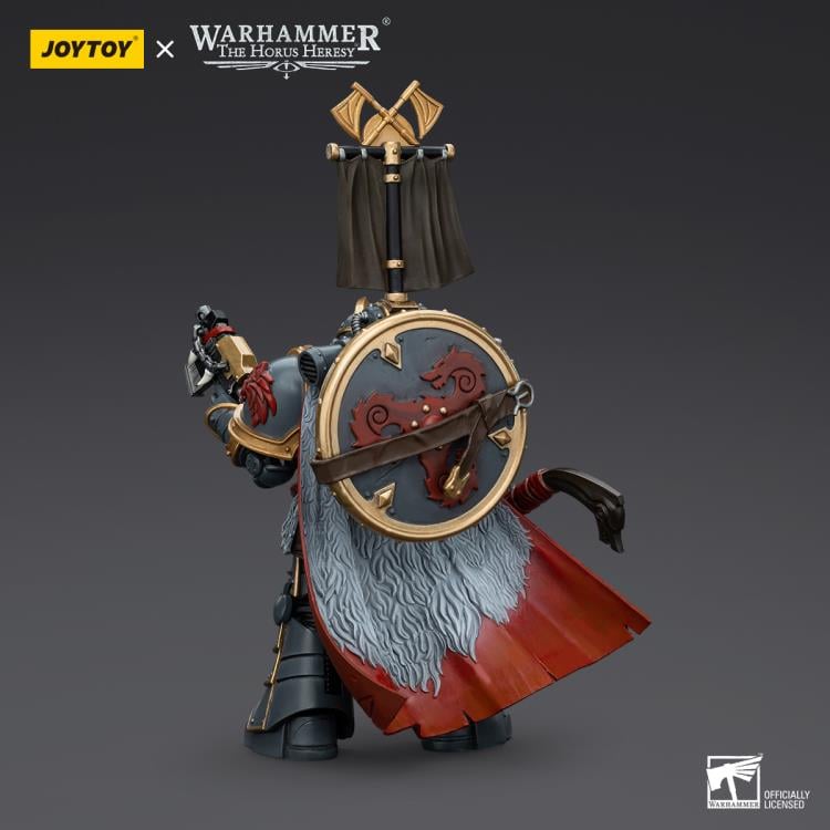 Warhammer: The Horus Heresy Space Wolves Legion Praetor with Power Axe and Combat Shield 1/18 Scale Action Figure Gallery Image 3