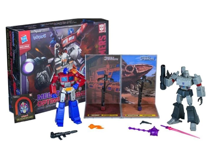 Transformers Optimus Prime and Megatron (G1) Advanced Model Kit Set Gallery Image 1