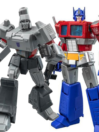 Transformers Optimus Prime and Megatron (G1) Advanced Model Kit Set Gallery Image 2