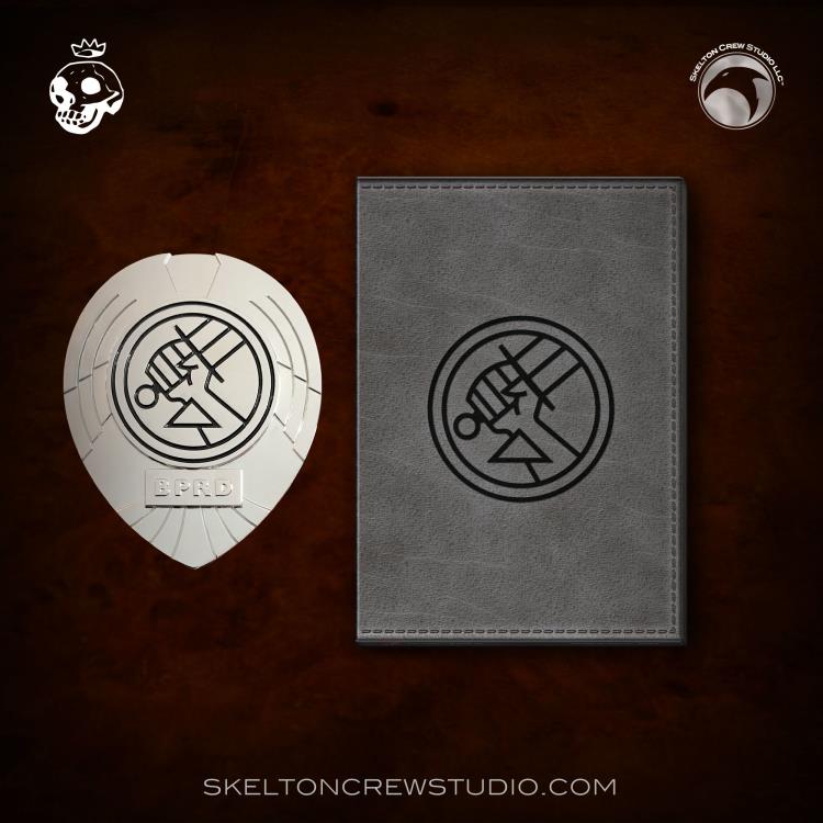 Hellboy Official B.P.R.D. Field Agent Badge Replica Gallery Image 3