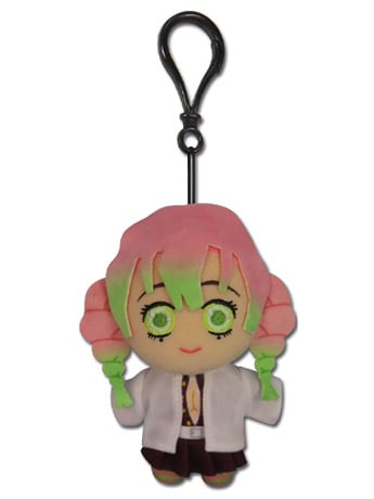 Demon Slayer: Kimetsu no Yaiba Mitsuri Kanroji 4.5" Plush with Clip Gallery Image 2