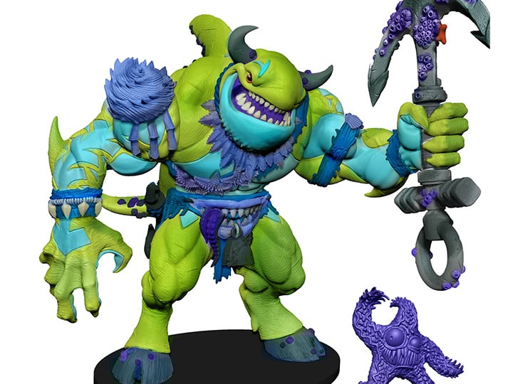 MONSTORS Sham-Moo-Moo (Color Swap Variant) Action Figure Gallery Image 1