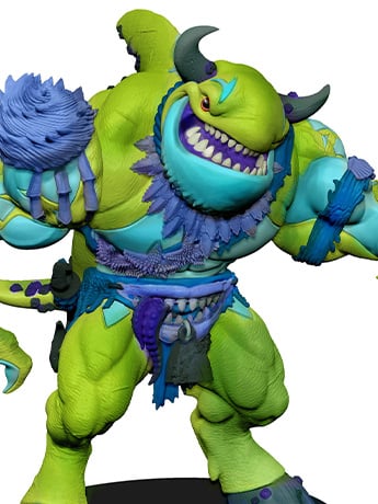 MONSTORS Sham-Moo-Moo (Color Swap Variant) Action Figure Gallery Image 2