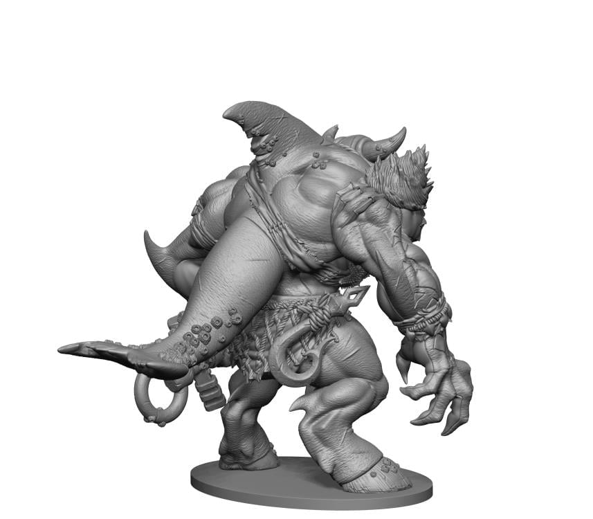 MONSTORS Sham-Moo-Moo (Color Swap Variant) Action Figure Gallery Image 7