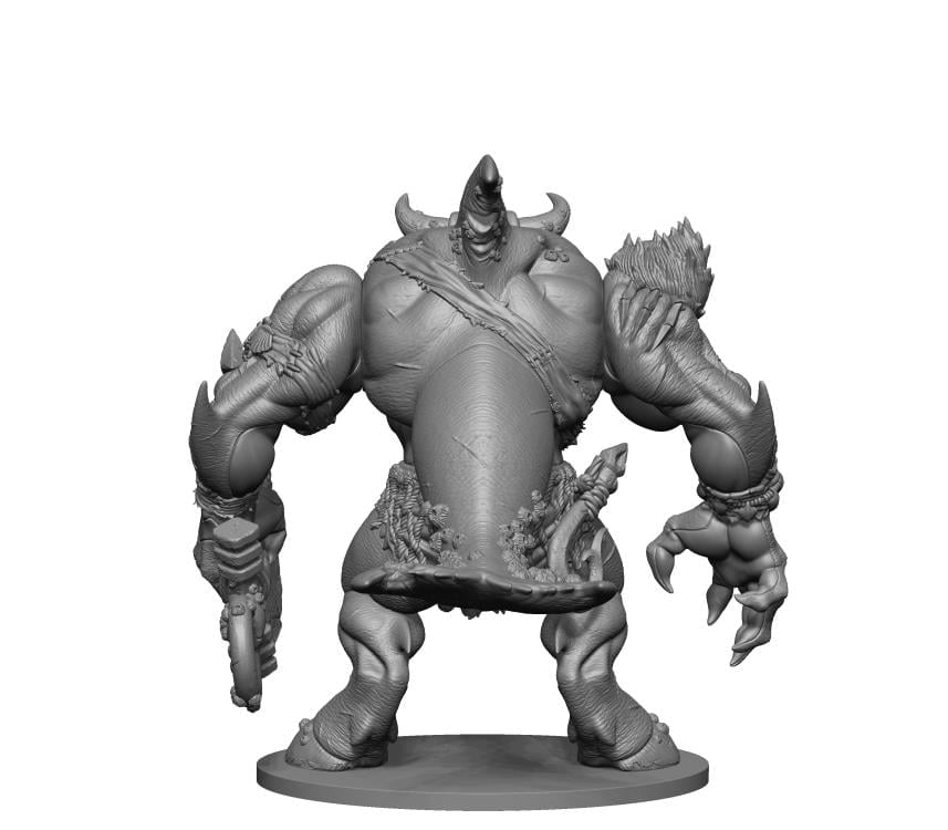 MONSTORS Sham-Moo-Moo (Glow-in-the-Dark Variant) Action Figure Gallery Image 8