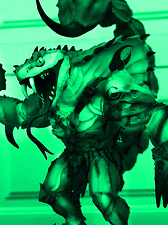 MONSTORS Sting-Cobra (Glow-in-the-Dark Variant) Action Figure Gallery Image 2