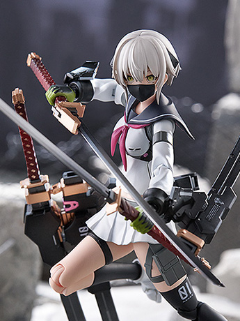 Heavily Armed High School Girls PLAMAX Ichi (Early Ver.) Model Kit Gallery Image 2