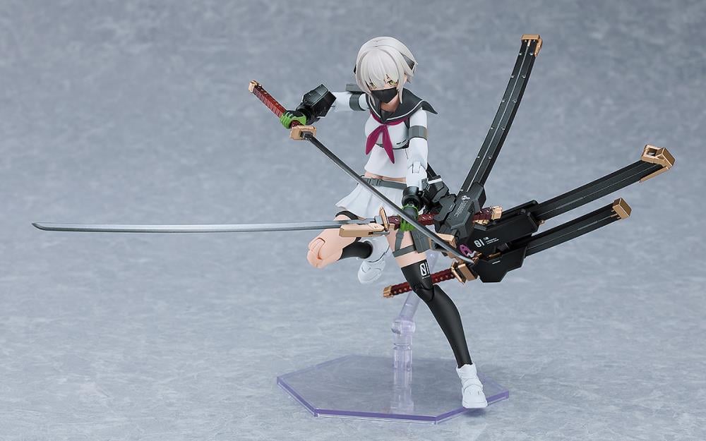 Heavily Armed High School Girls PLAMAX Ichi (Early Ver.) Model Kit Gallery Image 11