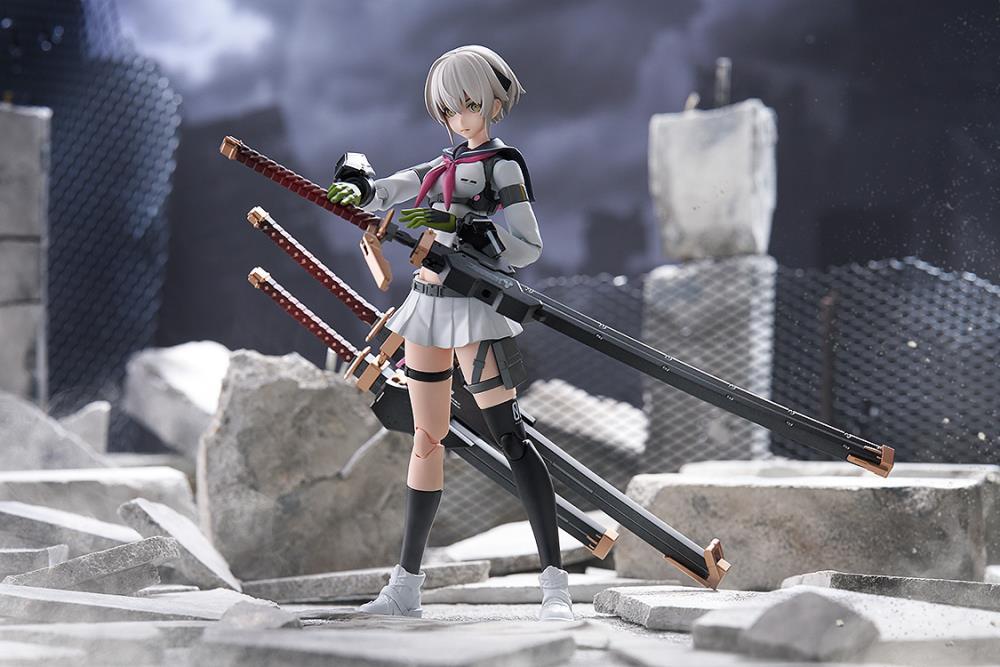Heavily Armed High School Girls PLAMAX Ichi (Early Ver.) Model Kit Gallery Image 4