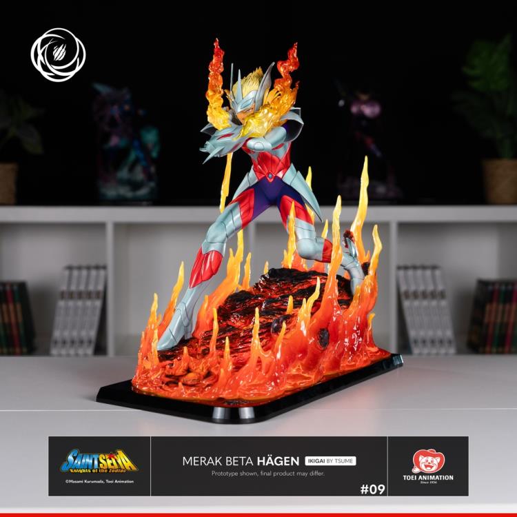 Saint Seiya Ikigai Merak Beta Hagen 1/6 Scale Limited Edition Statue Gallery Image 4