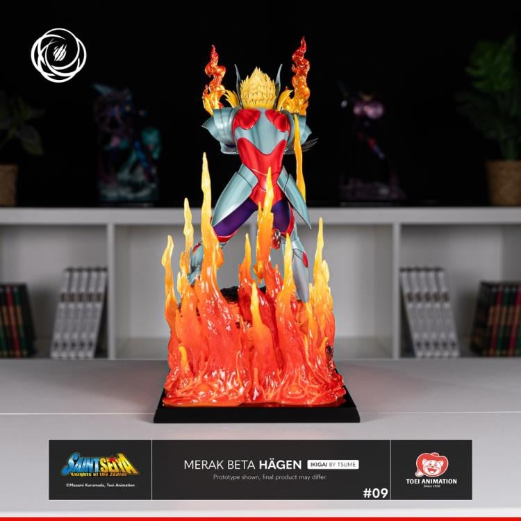 Saint Seiya Ikigai Merak Beta Hagen 1/6 Scale Limited Edition Statue Gallery Image 7