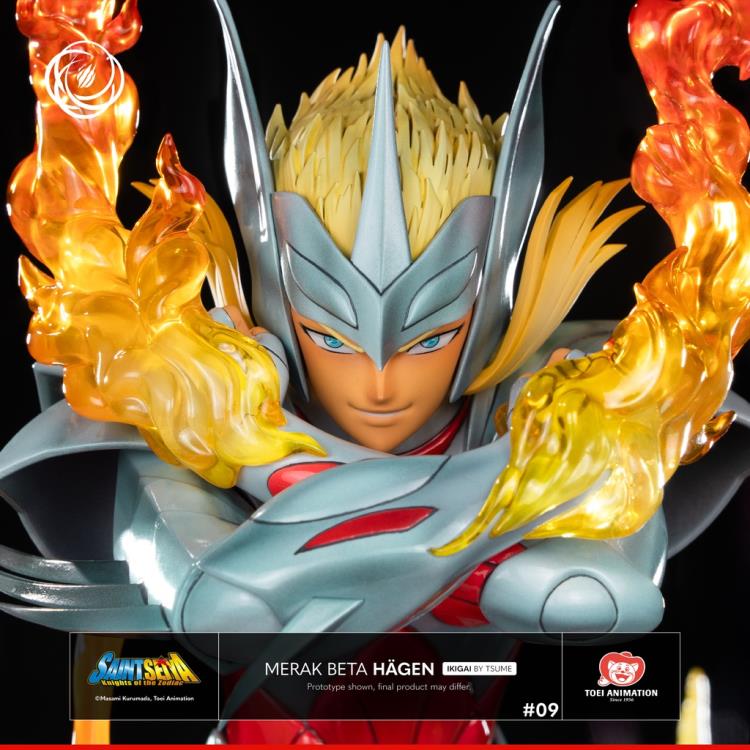 Saint Seiya Ikigai Merak Beta Hagen 1/6 Scale Limited Edition Statue Gallery Image 12