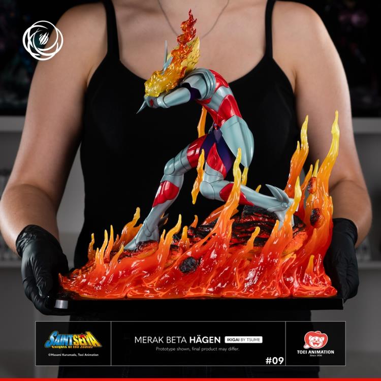 Saint Seiya Ikigai Merak Beta Hagen 1/6 Scale Limited Edition Statue Gallery Image 15