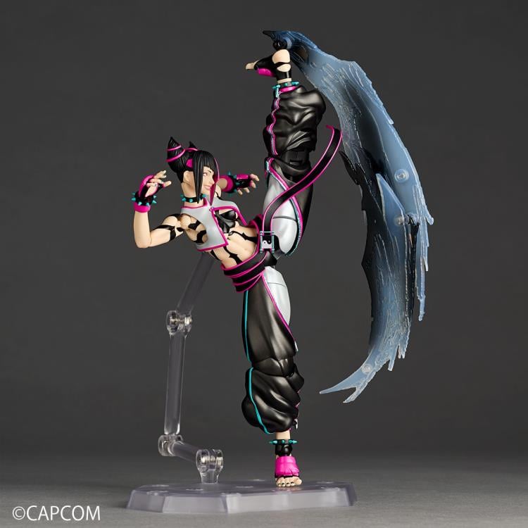 Street Fighter 6 Amazing Yamaguchi Revoltech NR065 Juri Action Figure Gallery Image 7