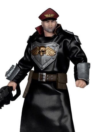 Warhammer 40,000 Astra Militarum Commissar Action Figure Gallery Image 2