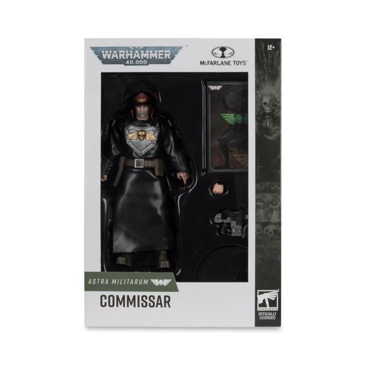 Warhammer 40,000 Astra Militarum Commissar Action Figure Gallery Image 9