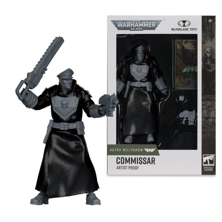 Warhammer 40,000 Astra Militarum Commissar (Artist Proof) Action Figure Gallery Image 8