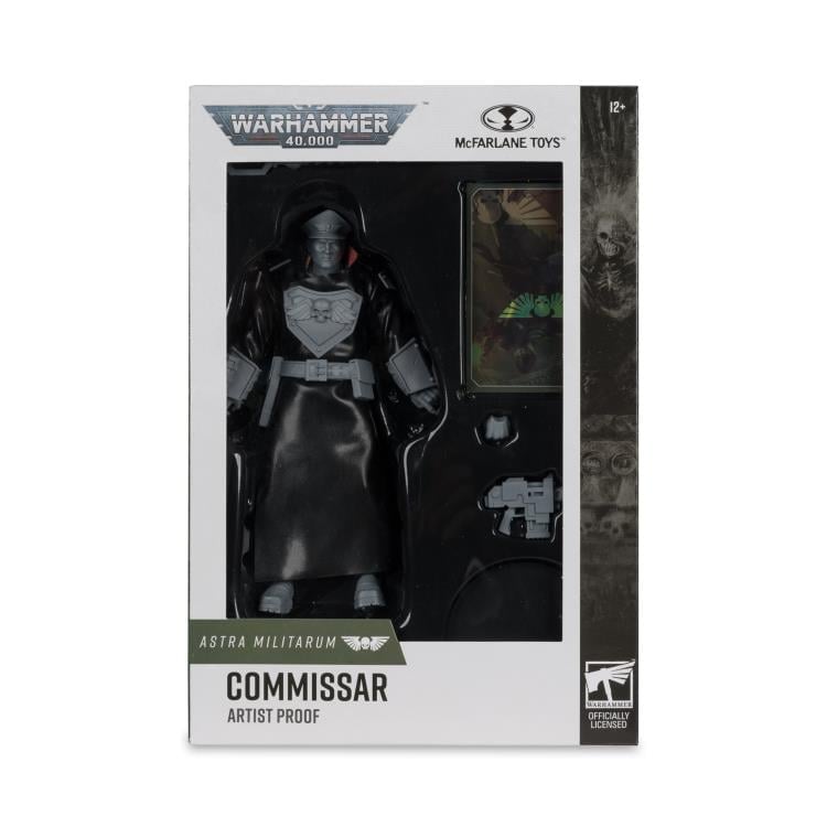 Warhammer 40,000 Astra Militarum Commissar (Artist Proof) Action Figure Gallery Image 9