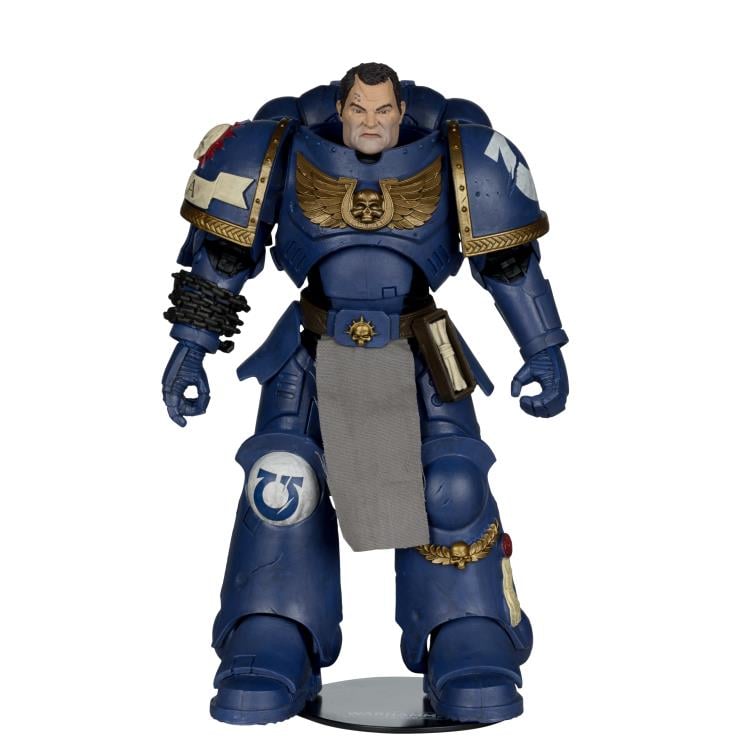 Warhammer 40,000: Space Marine 2 Ultramarines Lieutenant Titus Action Figure Gallery Image 4