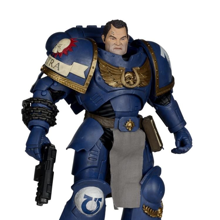 Warhammer 40,000: Space Marine 2 Ultramarines Lieutenant Titus Action Figure Gallery Image 6