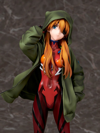 Rebuild of Evangelion Asuka Langley Shikinami (Hoodie Ver.) 1/7 Scale Figure Gallery Image 2