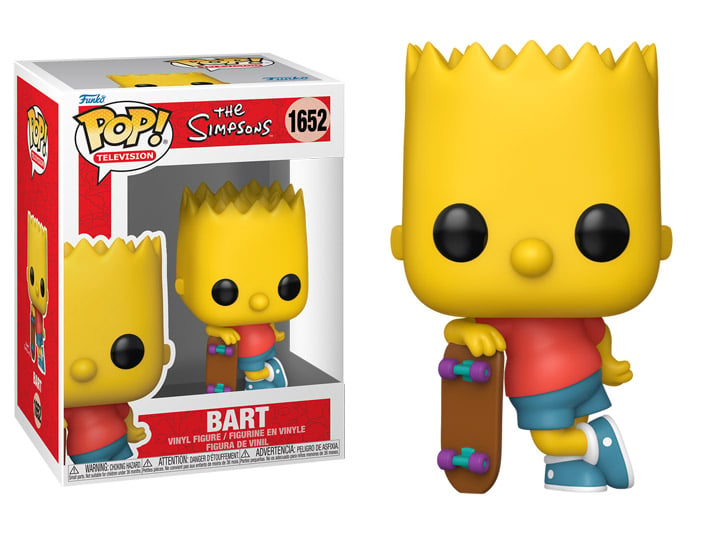 Pop! Television: The Simpsons - Bart with Skateboard