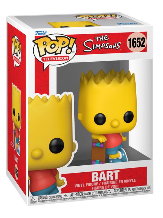Pop! Television: The Simpsons - Bart with Skateboard