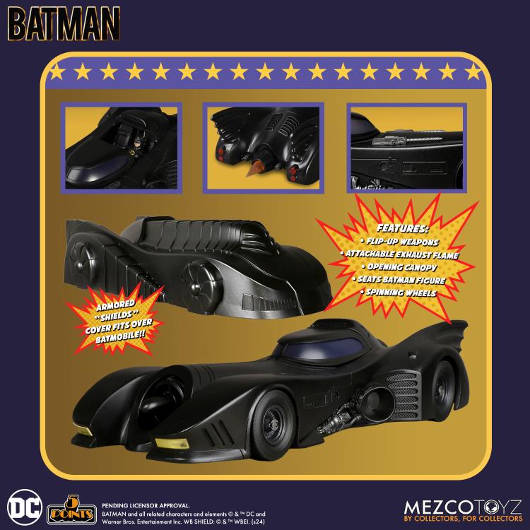 Batman (1989) 5 Points Batmobile Gallery Image 4